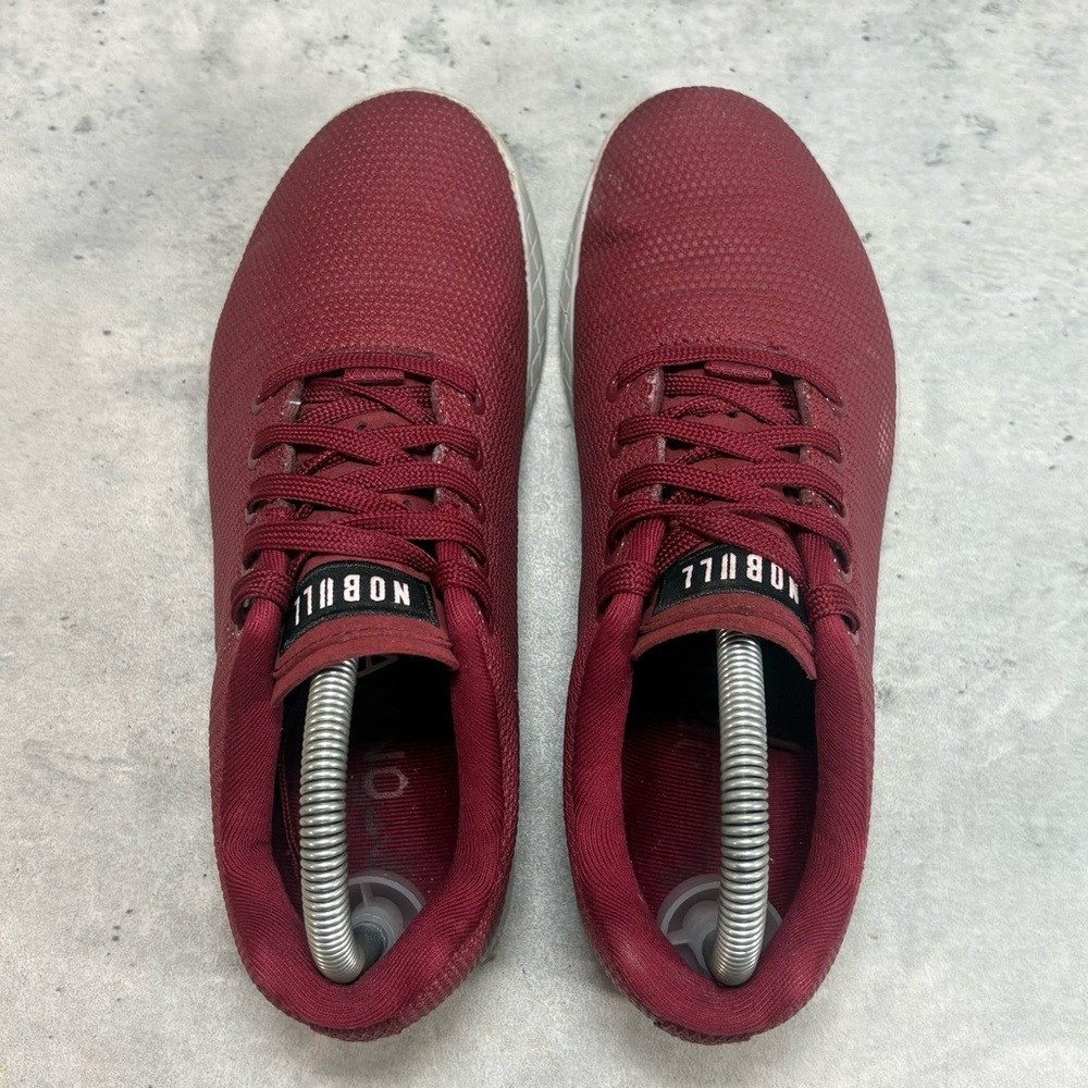 Nobull Outwork Trainer Superfabric Womens Size 8 Maroon Athletic Shoes Sneakers - Picture 3 of 7